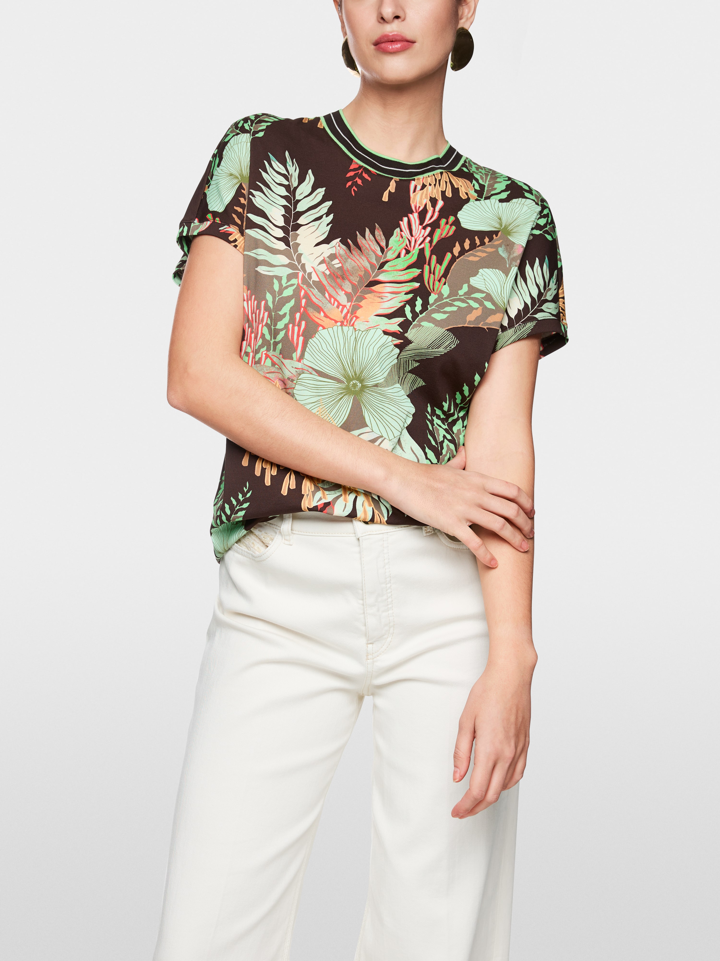 Marc Cain T-shirt with floral print