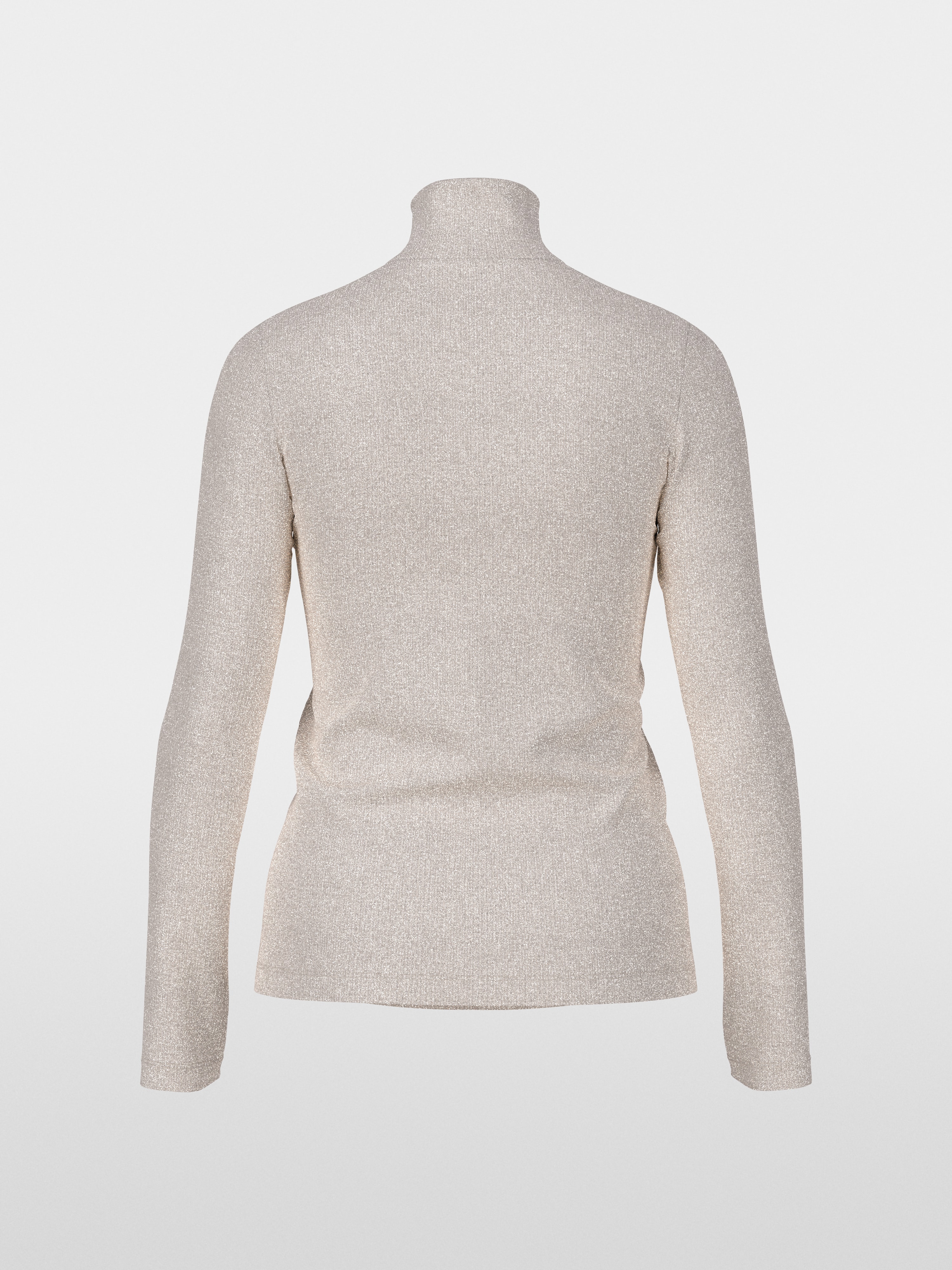 Marc Cain Slim-fit lurex long-sleeved top