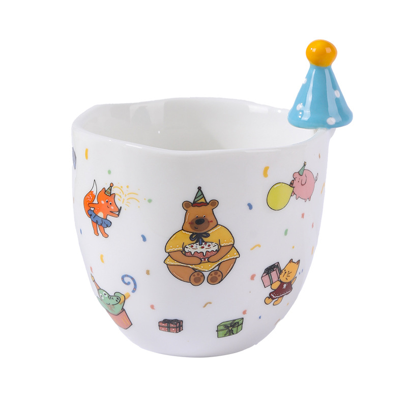 Animal Party Ceramic Cup