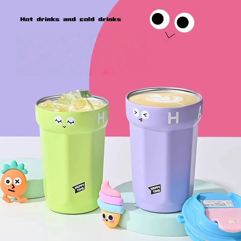 Broccoli Cartoon Thermos Cup