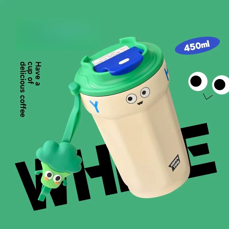 Broccoli Cartoon Thermos Cup