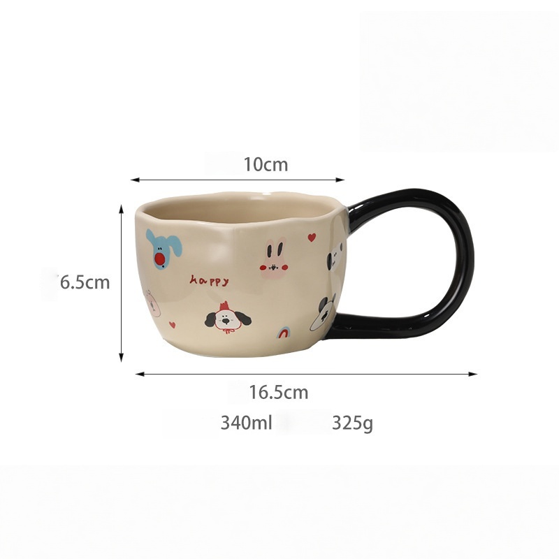 Cartoon Animal Ceramic Mug