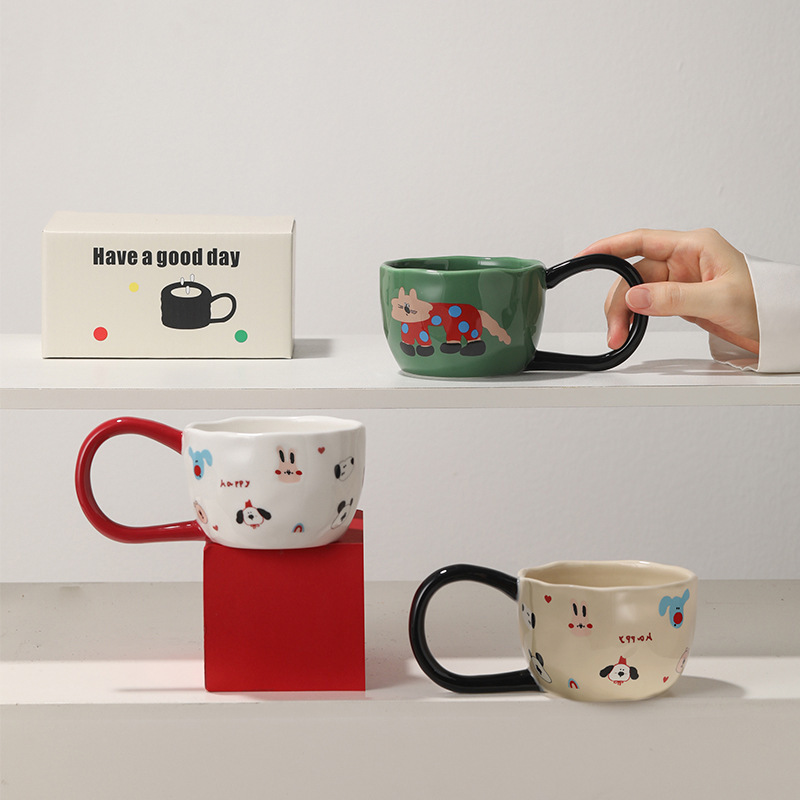 Cartoon Animal Ceramic Mug