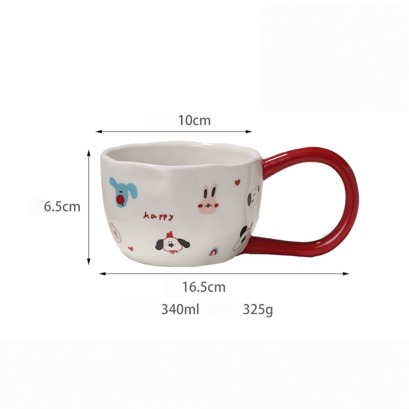 Cartoon Animal Ceramic Mug