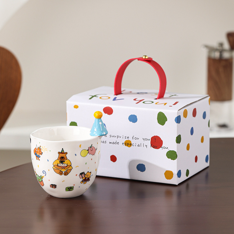 Animal Party Ceramic Cup