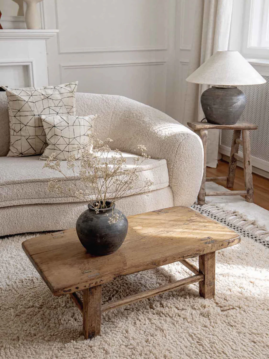 Antiker Couchtisch Louisiane