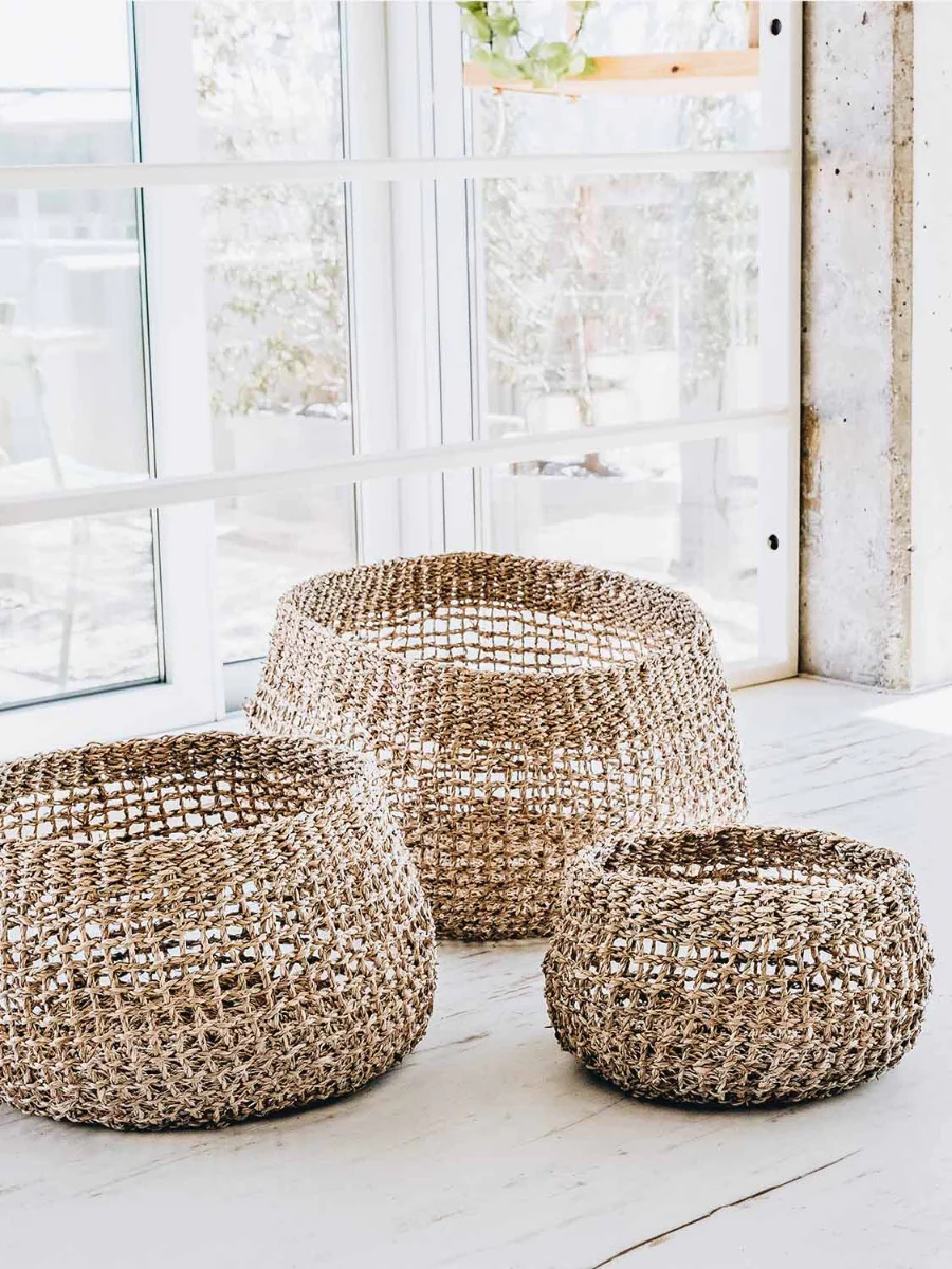 Korb Ila aus Seegras