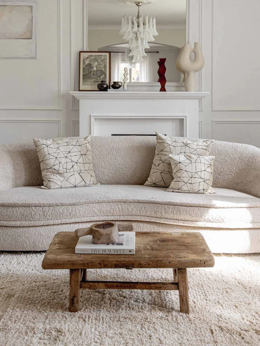 Antiker Couchtisch Elian